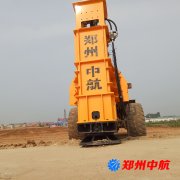 液壓夯哪家好鄭州中航智能高速液壓夯實機(jī)施工現(xiàn)場1